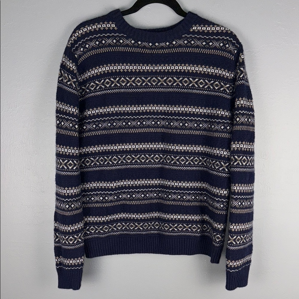 Turnbury Sweater Men’s Small multicolor Knitted Cotton Cashmere Blend Germany